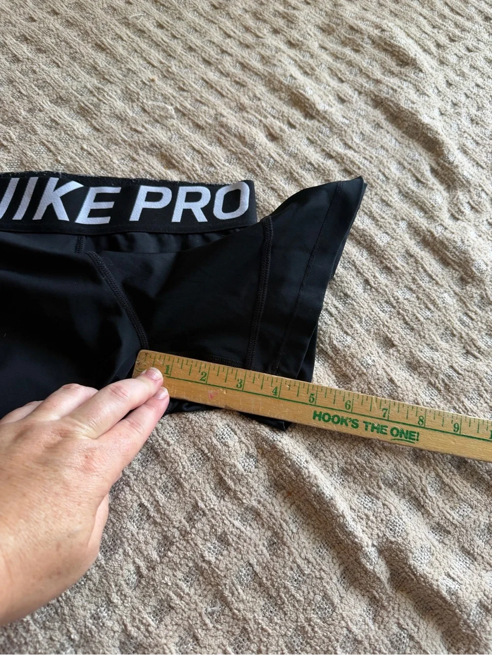 Nike pro 2 piece athletic bike short shorts